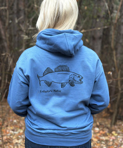 Walleye Blue Hoodie