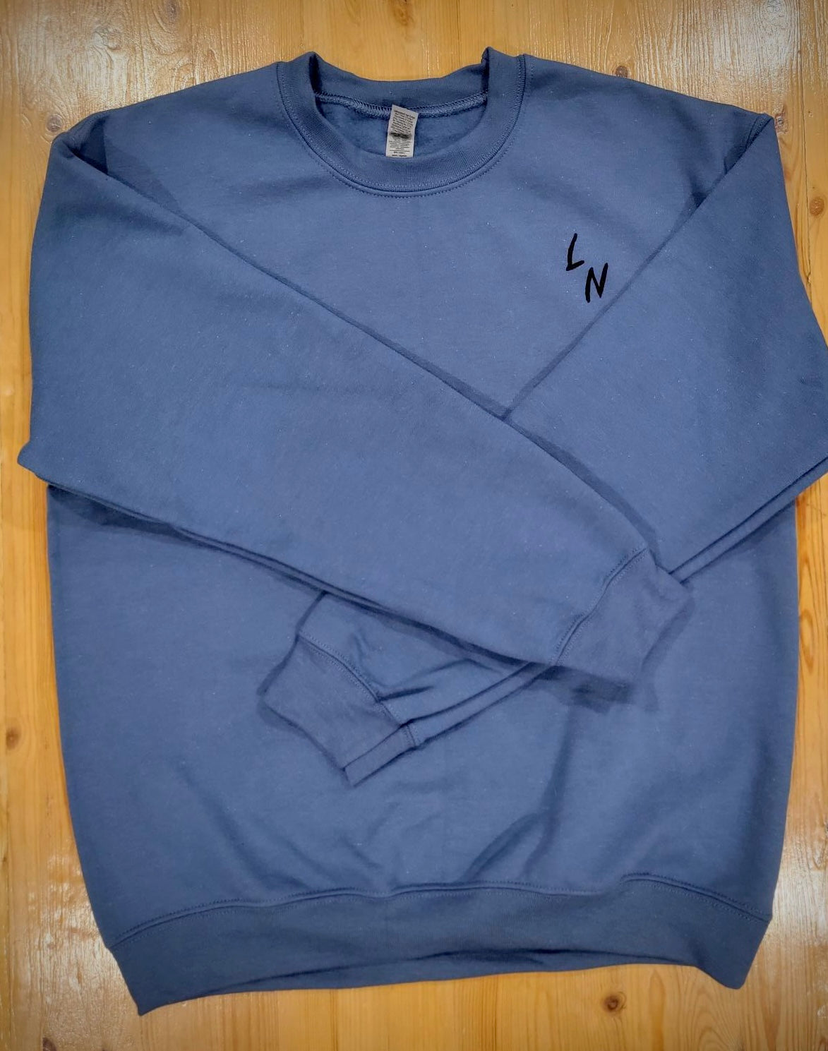 Crappie Blue Crewneck