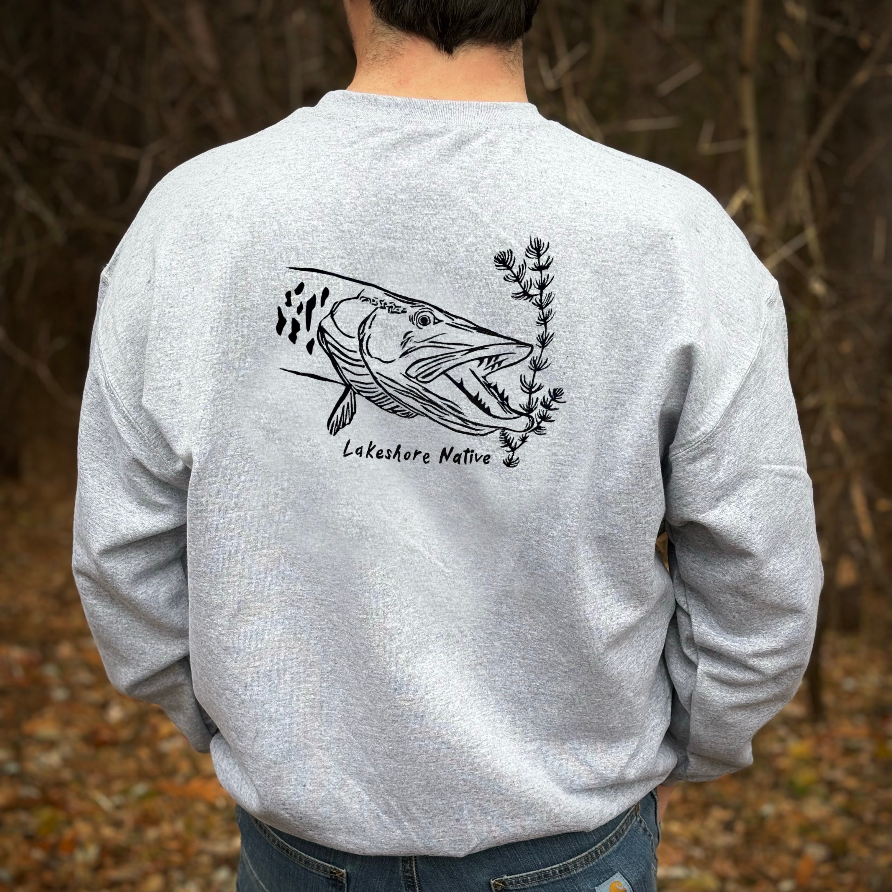 Musky Grey Crewneck